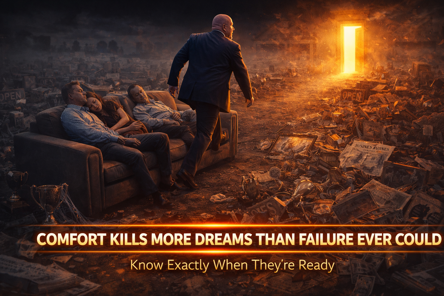 Comfort Kills More Dreams Than Failure Ever Could
