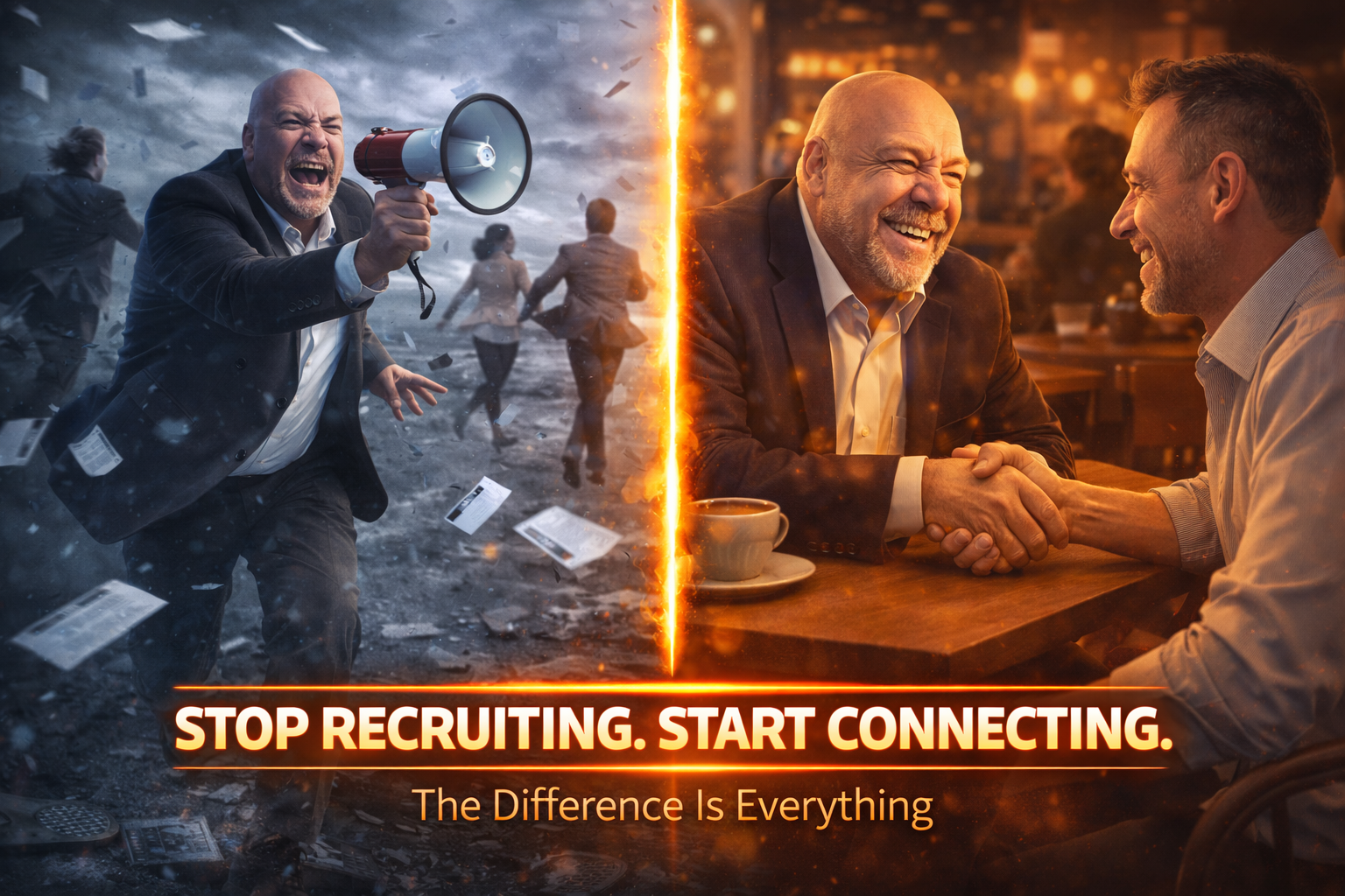 Stop Recruiting. Start Connecting. The Difference Is Everything.